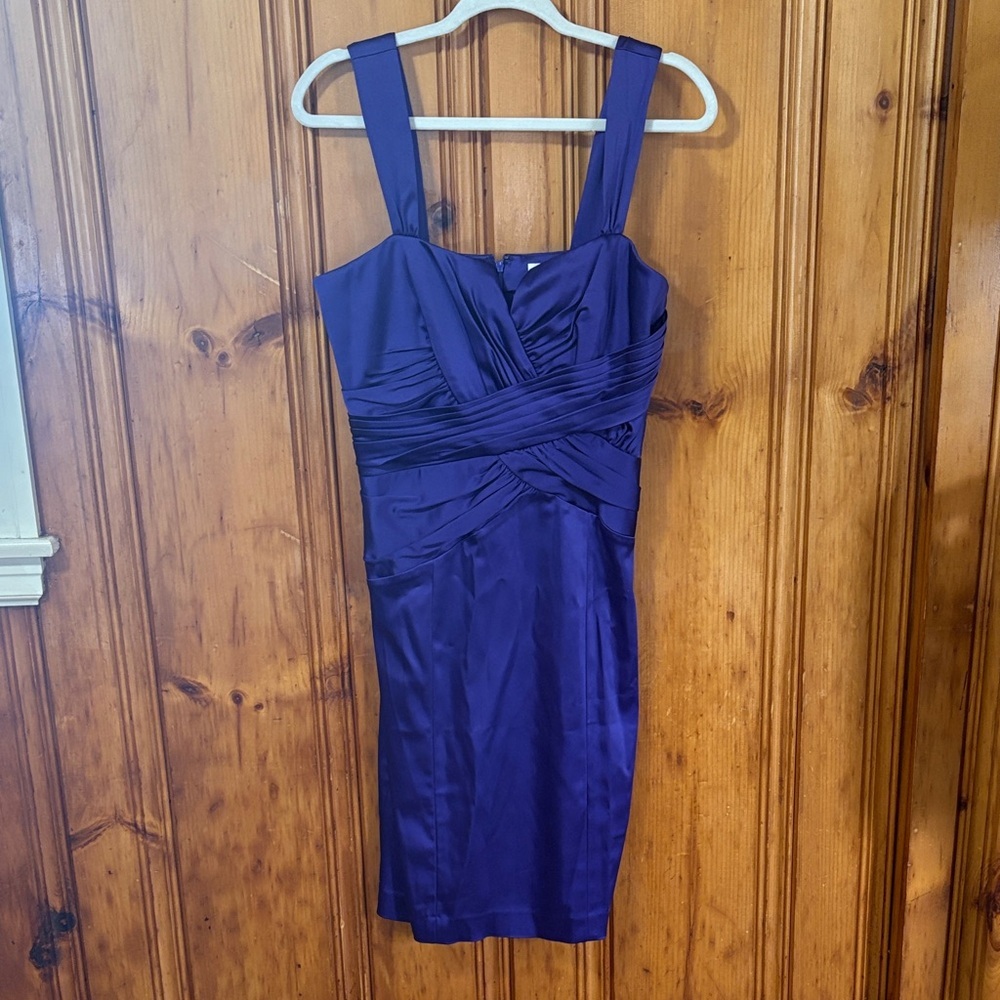 NEW! Calvin Klein Elegant Purple Dress - Size 10